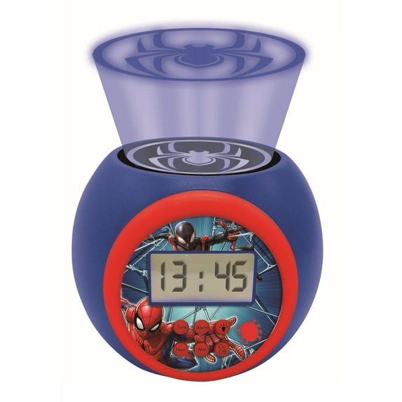 Spider Man Projector Alarm Clock with Timer
