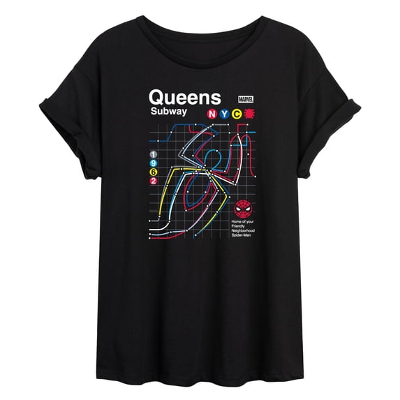 Spider-Man - Queens Subway Relaxed Fit T-Shirt