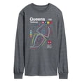 thumbnail image 1 of Spider-Man - Queens Subway - Men's Long Sleeve Graphic T-Shirt, 1 of 4
