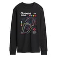 thumbnail image 1 of Spider-Man - Queens Subway - Men's Long Sleeve Graphic T-Shirt, 1 of 3