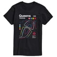 thumbnail image 1 of Spider-Man - Queens Subway - Men's Short Sleeve Graphic T-Shirt, 1 of 4