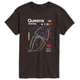 thumbnail image 1 of Spider-Man - Queens Subway - Men's Short Sleeve Graphic T-Shirt, 1 of 3