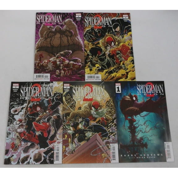 Spider-Man: Reign 2 #1-5 VF/NM complete series Kaare Andrews ; Marvel