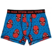 Spider-Man Repeating Mask Pattern Boxer Briefs-Small 28-30