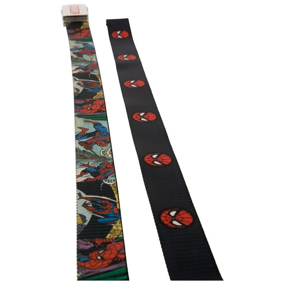 Spider-Man Retro Comic Panels Interchangeable Belt