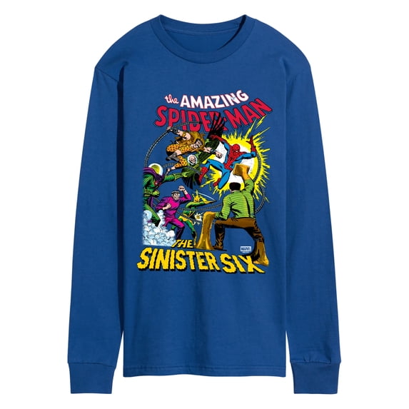 Spider-Man - Sinister Six - Men's Long Sleeve Graphic T-Shirt