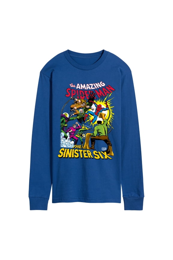 - Sinister Six - Men's Long Sleeve Graphic T-Shirt