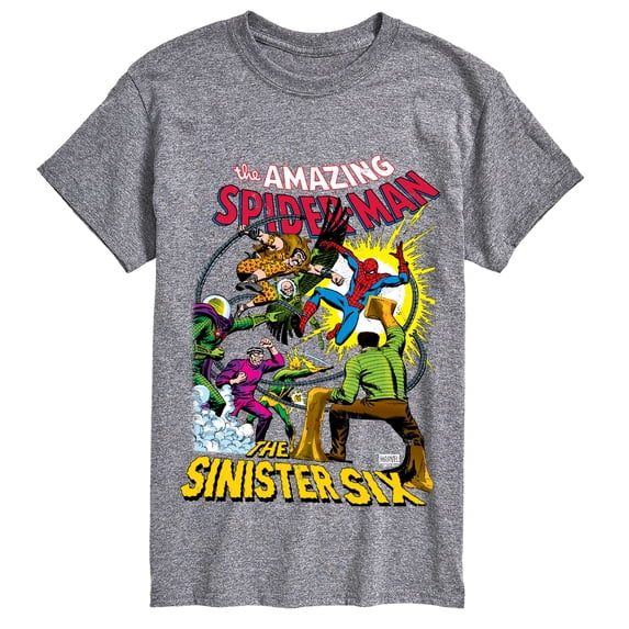 Spider-Man - Sinister Six - Men's Short Sleeve Graphic T-Shirt
