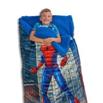 Spider-Man Slumber Spidey Marvel Slumberbag, 27 x 56 inches