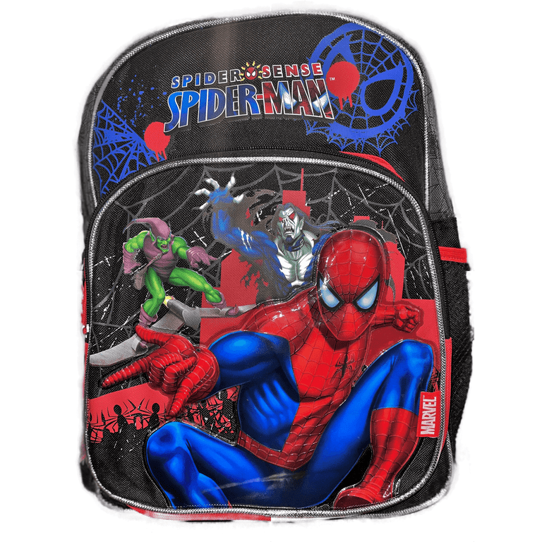 Spider Man Spider Sense 14 inch Backpack For School Kid 5 years and older