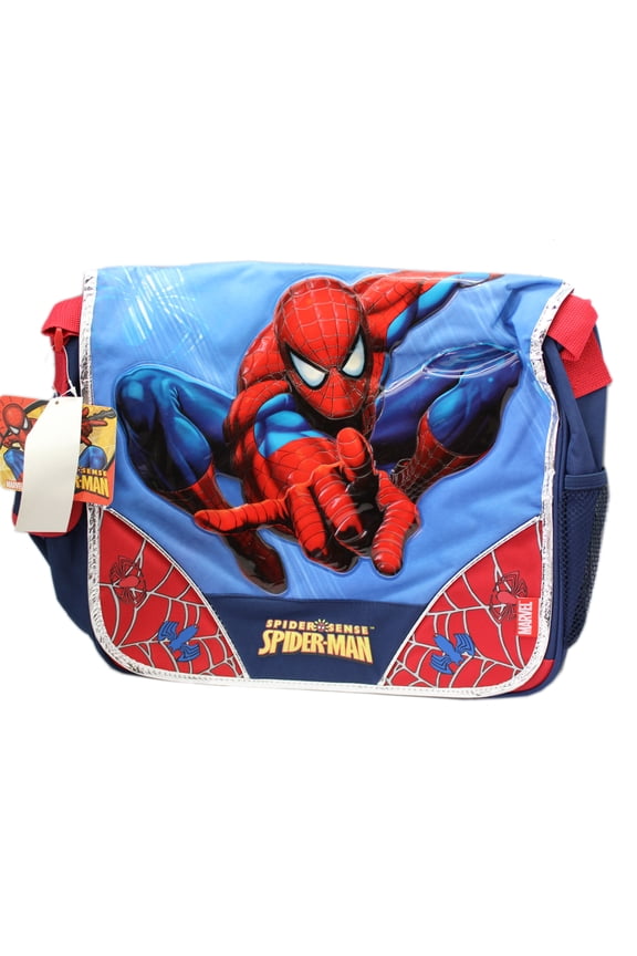Spider-Man Spider Sense Incoming Justice Messenger Bag