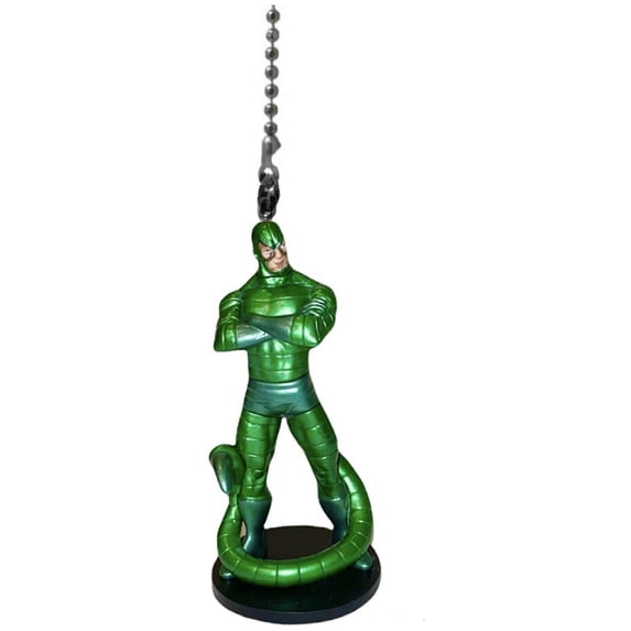 Spider Man Spiderman Scorpion PVC Fan Lamp Light Pull Chain Figure 3” Figurine