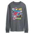 thumbnail image 1 of Spider-Man - Spidey Bright Stickers - Men's Long Sleeve Graphic T-Shirt, 1 of 4