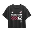 thumbnail image 1 of Spider-Man - Spidey Collegiate - Youth Girls Boxy T-Shirt, 1 of 4