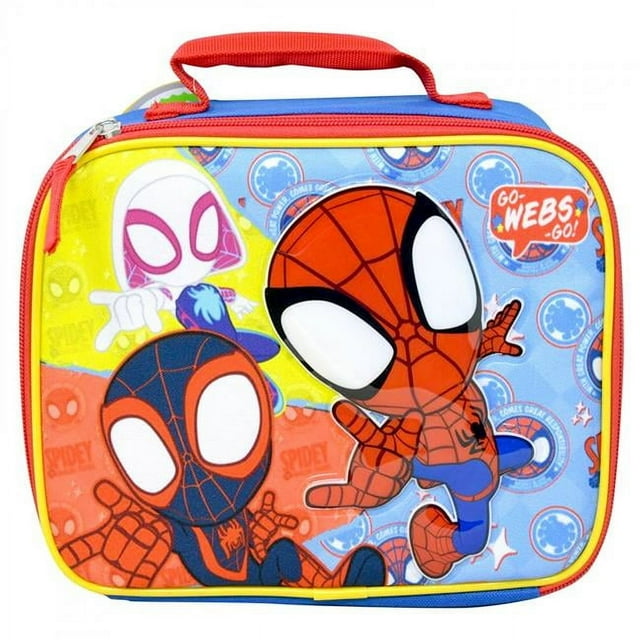 Spider-Man Spidey & His Amazing Friends Plastic Reusable Lunch Box