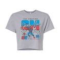 thumbnail image 1 of Spider-Man - Spidey Racing - Juniors Cropped Graphic T-Shirt, 1 of 4