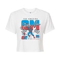 thumbnail image 1 of Spider-Man - Spidey Racing - Juniors Cropped Graphic T-Shirt, 1 of 4