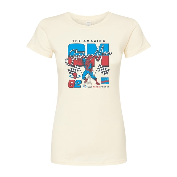 Spider-Man - Spidey Racing - Juniors Fitted Graphic T-Shirt