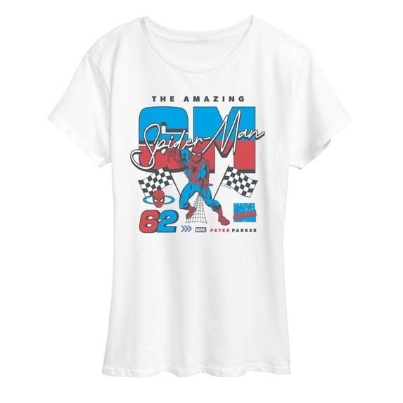 Spider-Man - Spidey Racing - Women's Short Sleeve Graphic T-Shirt