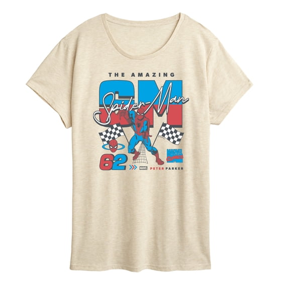 Spider-Man - Spidey Racing - Women's Short Sleeve Graphic T-Shirt