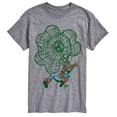 thumbnail image 1 of Spider-Man - Spidey Shamrock - Men's Short Sleeve Graphic T-Shirt, 1 of 4