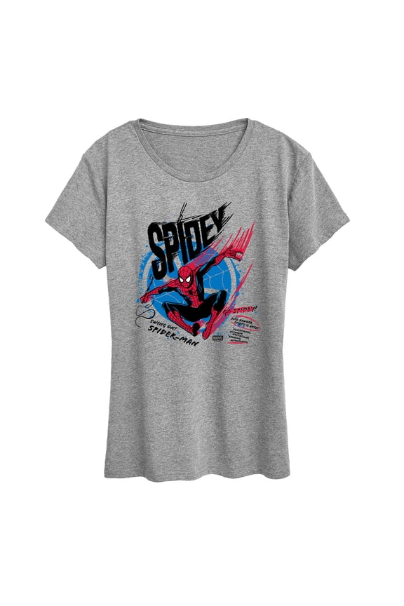 - Spidey Speed - Women's Short Sleeve Graphic T-Shirt
