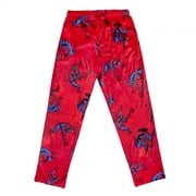 Spider-Man Spidey Splats Fleece Sueded Sleep Pants-Large 36-38