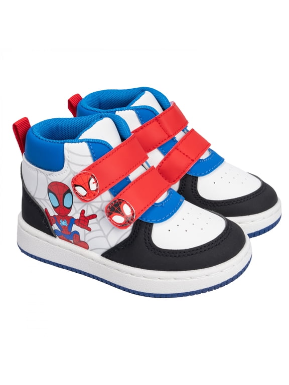 - Spidey and Friends High-top Toddler Boy's Sneakers - Size 10