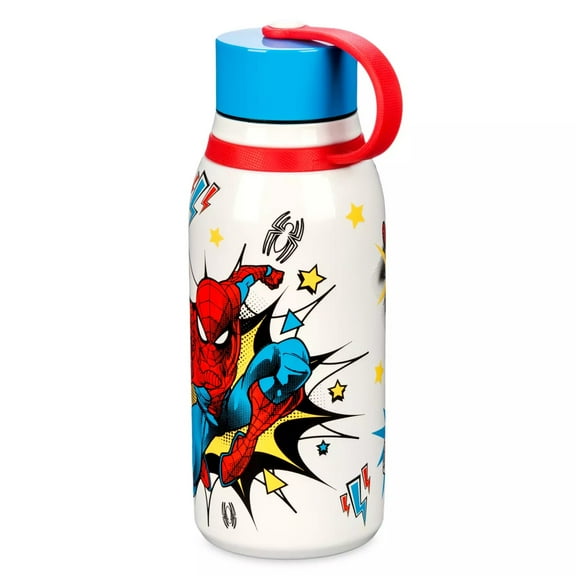 Spider-Man Stainless Steel Water Bottle - 11oz Kids Drink Cup Insulated