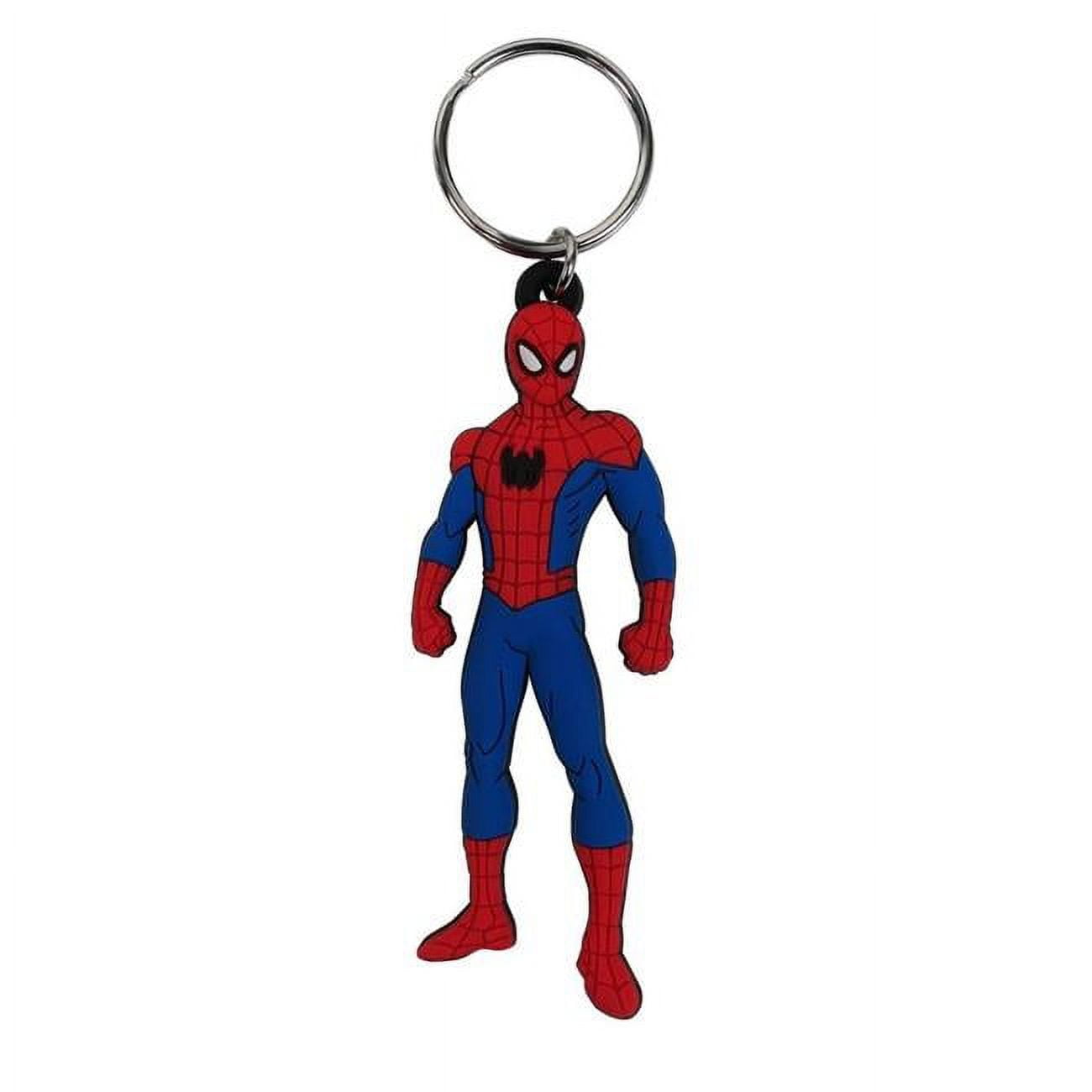 Spiderman (Crouch) rubber keychain - 5050293382012