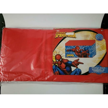 Spider-Man Storage Bench with Lid For Children's Room -Ages 3 +