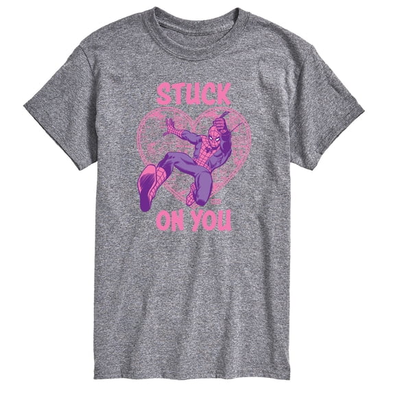 Spider-Man - Stuck On You - Men's Short Sleeve Graphic T-Shirt