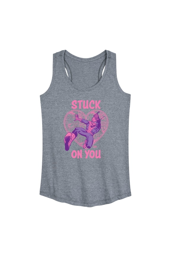 - Stuck On You - Women's Racerback Graphic Tank