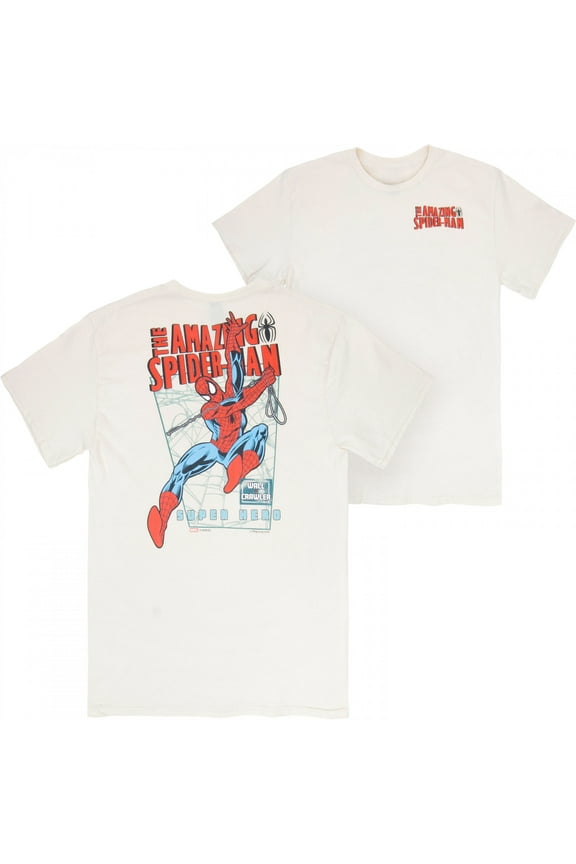 Swinging from The Pages Front and Back Print T-Shirt-Large