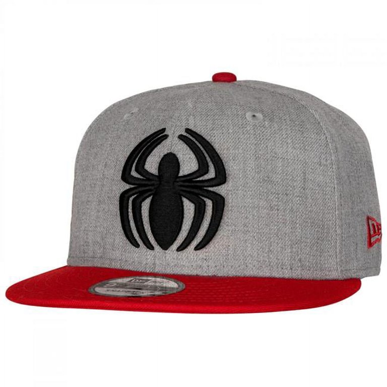 Spider-Man Symbol Heathered New Era 9Fifty Adjustable Hat