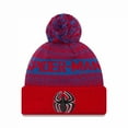 thumbnail image 1 of Spider-Man Symbol Wintry Pom Pom Beanie, 1 of 1