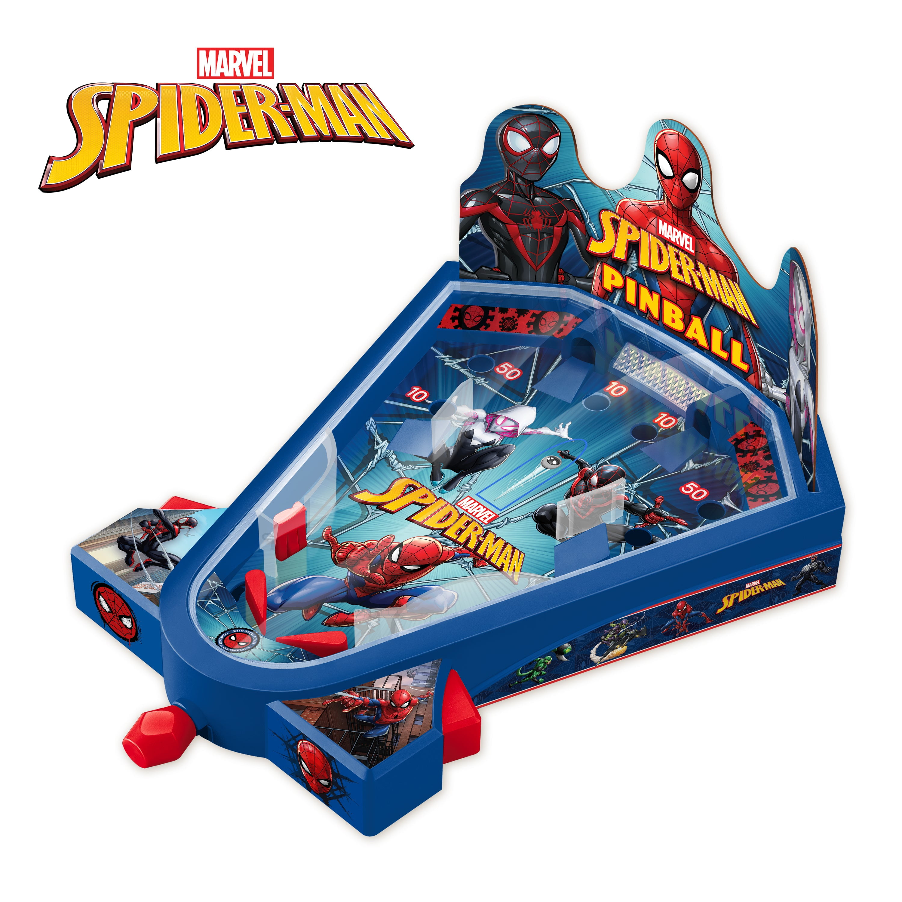 Spider-Man Tabletop Baseball Pinball Game