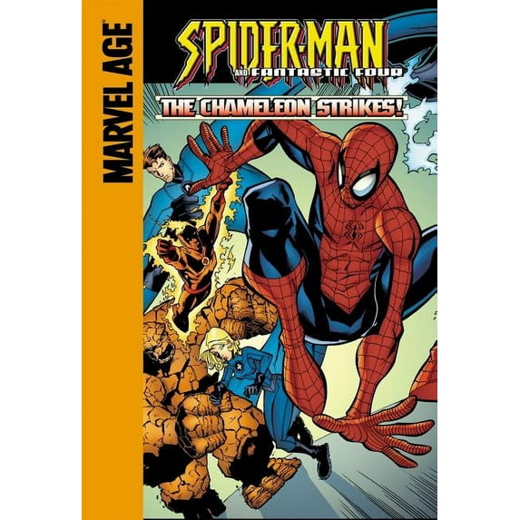 Spider-Man Team Up Fantastic Four: The Chameleon Strikes!: The Chameleon Strikes!, (Hardcover)