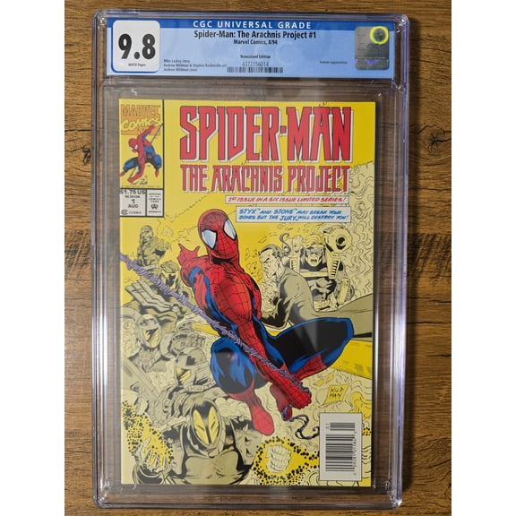 Spider-Man: The Arachnis Project #1 - CGC 9.8 Comic Book