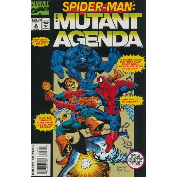 Spider-Man: The Mutant Agenda #0 VF ; Marvel Comic Book