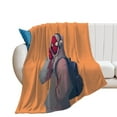 thumbnail image 1 of Spider-Man Throw Blanket Cute Flannel Anime for Girls Boys Men Women, 1 of 7