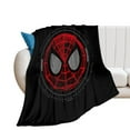 thumbnail image 1 of Spider-Man Throw Blanket Cute Flannel Anime for Girls Boys Men Women, 1 of 7