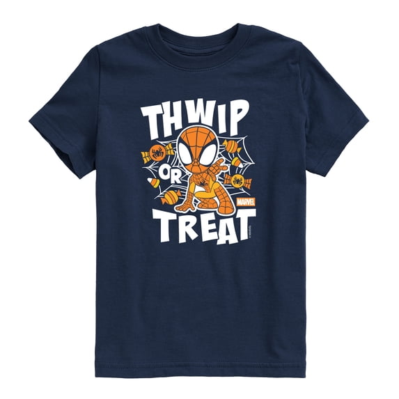 Spider-Man - Thwip Or Treat Toddler Boys' Toddler Short Sleeve Graphic T-Shirt