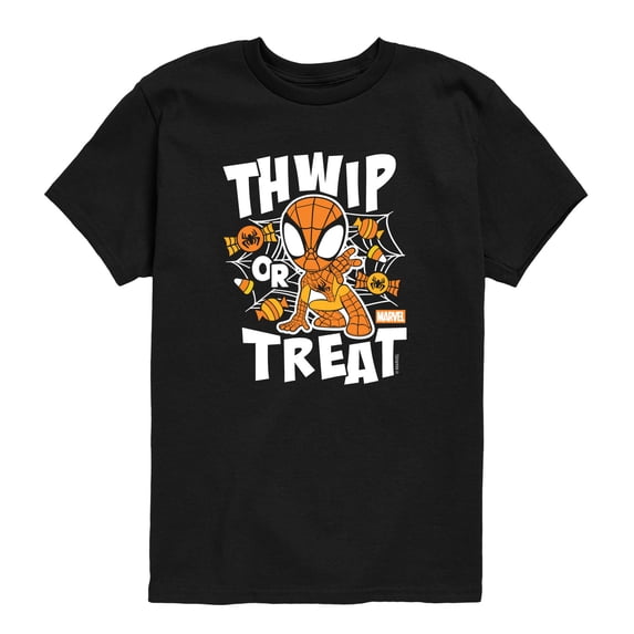 Spider-Man - Thwip Or Treat Toddler Boys' Toddler Short Sleeve Graphic T-Shirt