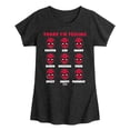 thumbnail image 1 of Spider-Man - Today Im Feeling Moods - Youth Girls Fitted Short Sleeve T-Shirt, 1 of 4