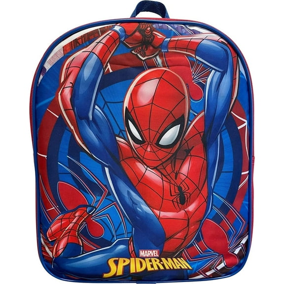 Spider-Man Toddle Boy 12 Inch Mini Backpack Red-Blue
