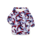 MICKEY MOUSE Spider-Man Toddler Boy Super Soft Snugit Hoodie, Sizes 12 Months-5T