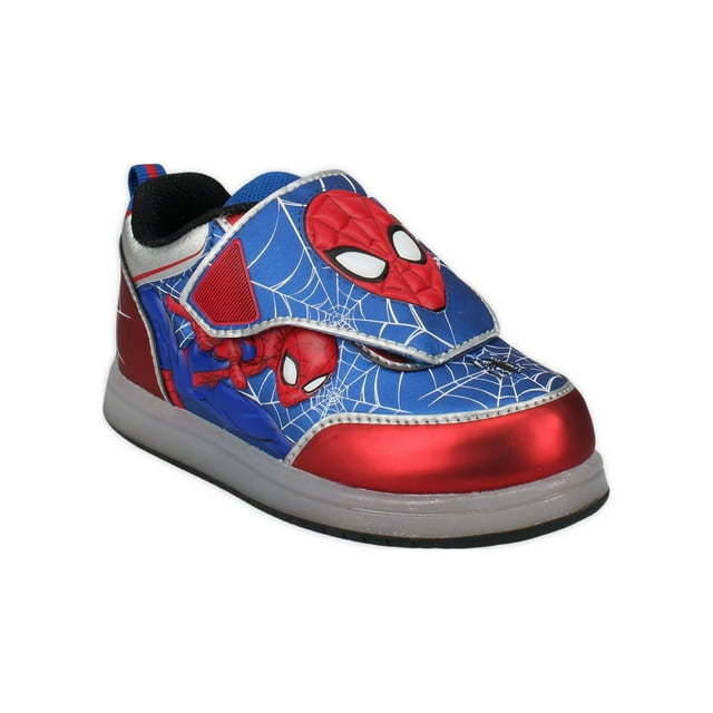 Spider-Man Toddler Boys License Light Up Casual Shoe, Sizes 7-13