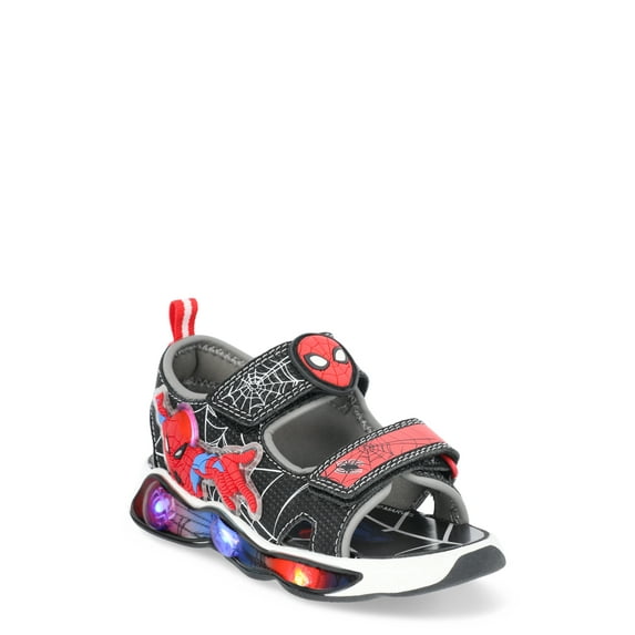 Spider-Man Toddler Boys Light-Up Sandals
