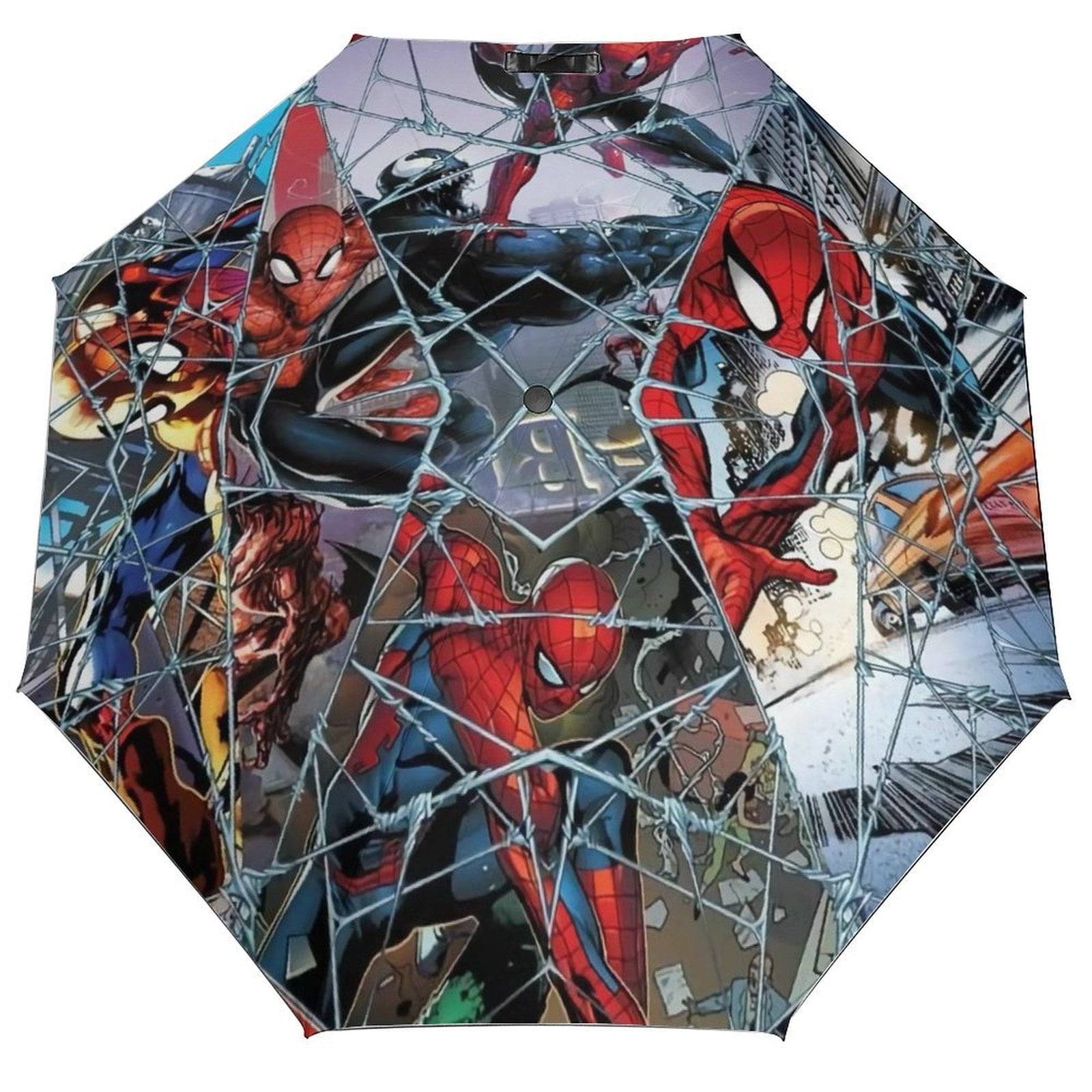 Spider-Man Umbrella,Umbrellas for Rain,Windproof Travel Umbrella ...
